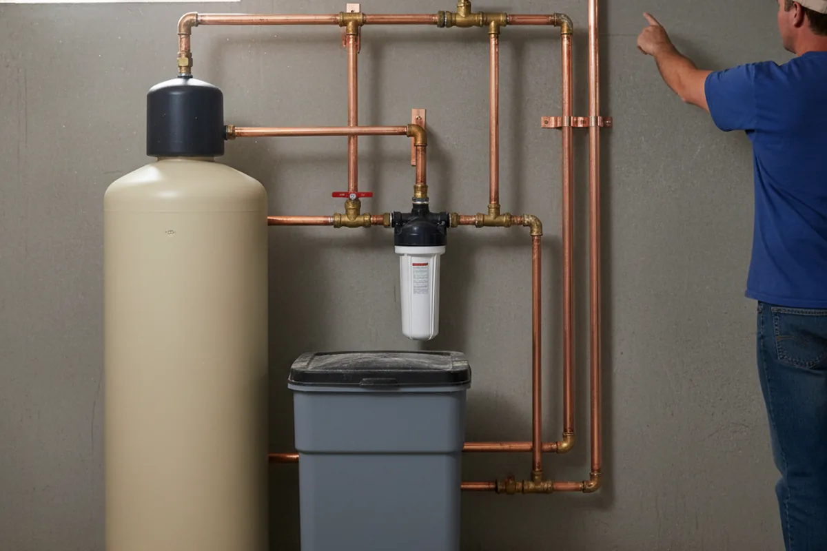 Whole-house water treatment system installed in Duson